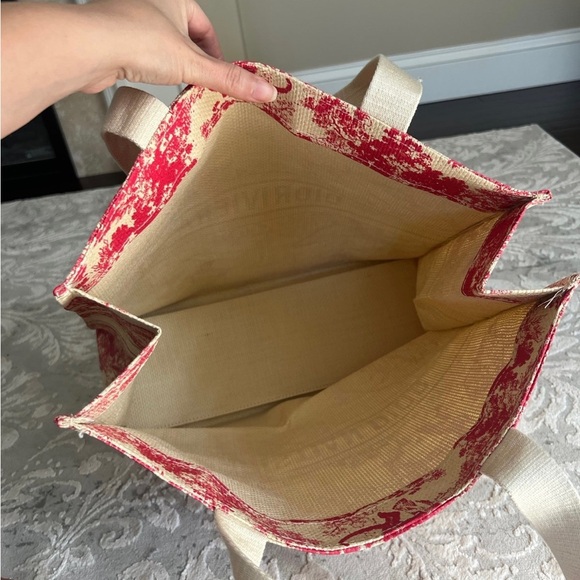 💯 Authentic Christian Dior 100% Straw VIP tote - Picture 6 of 8